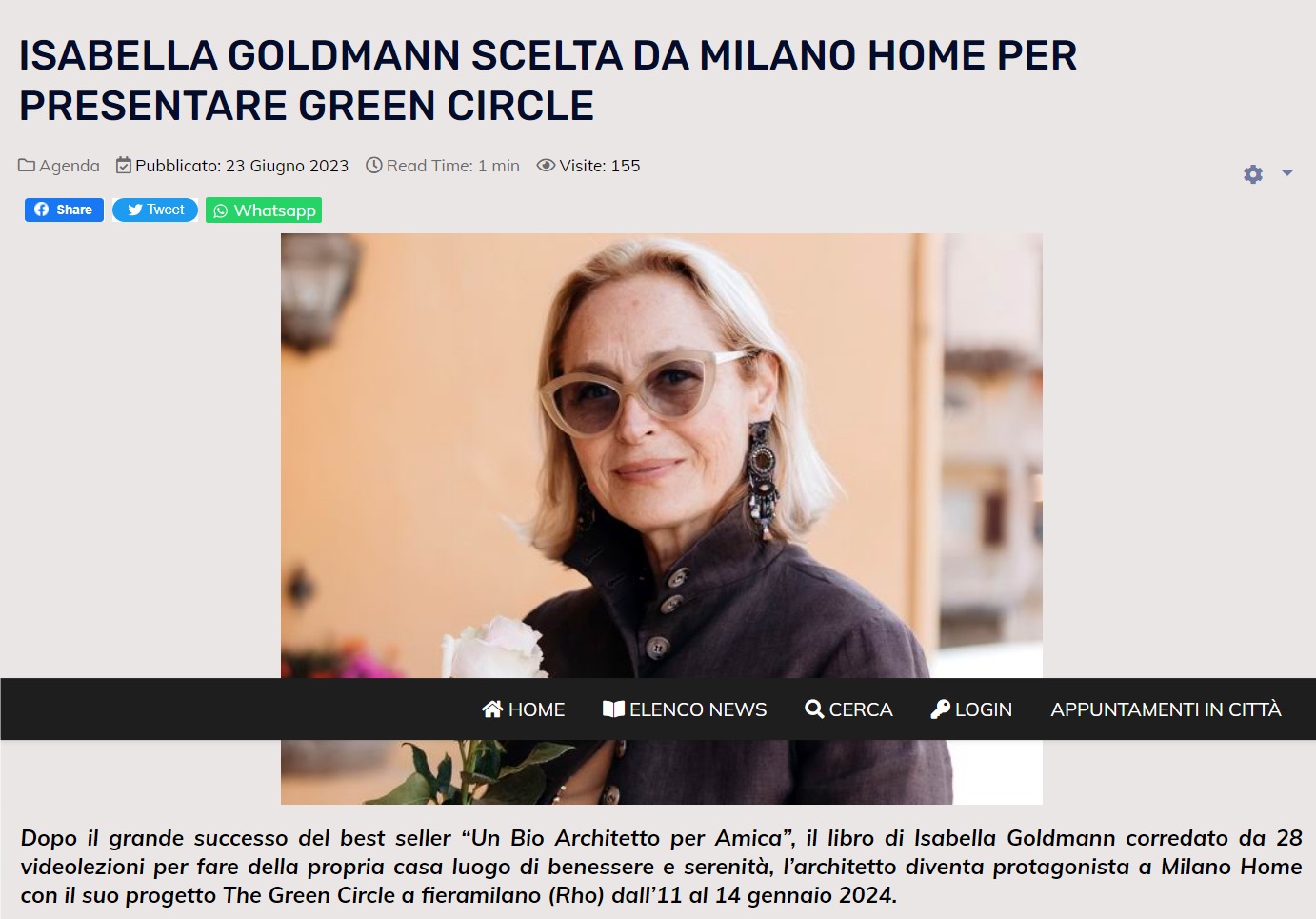 PEGASONEWS MilanoHome