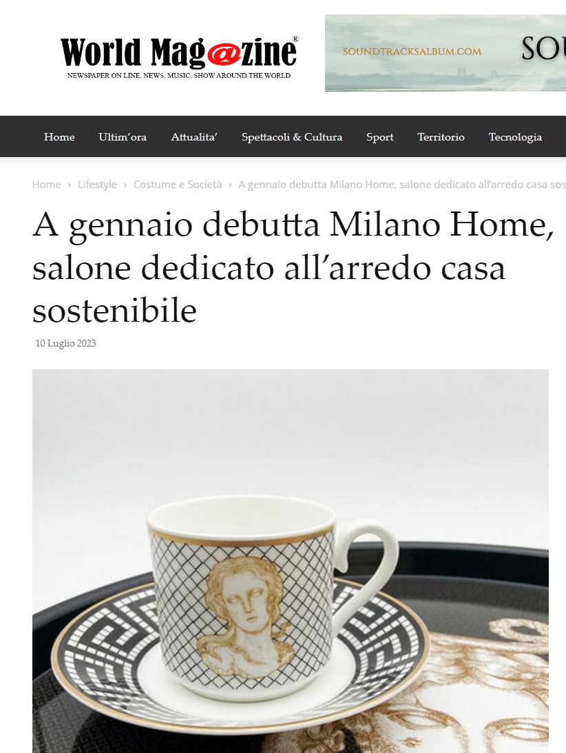 WORLDMAGAZINE MilanoHome